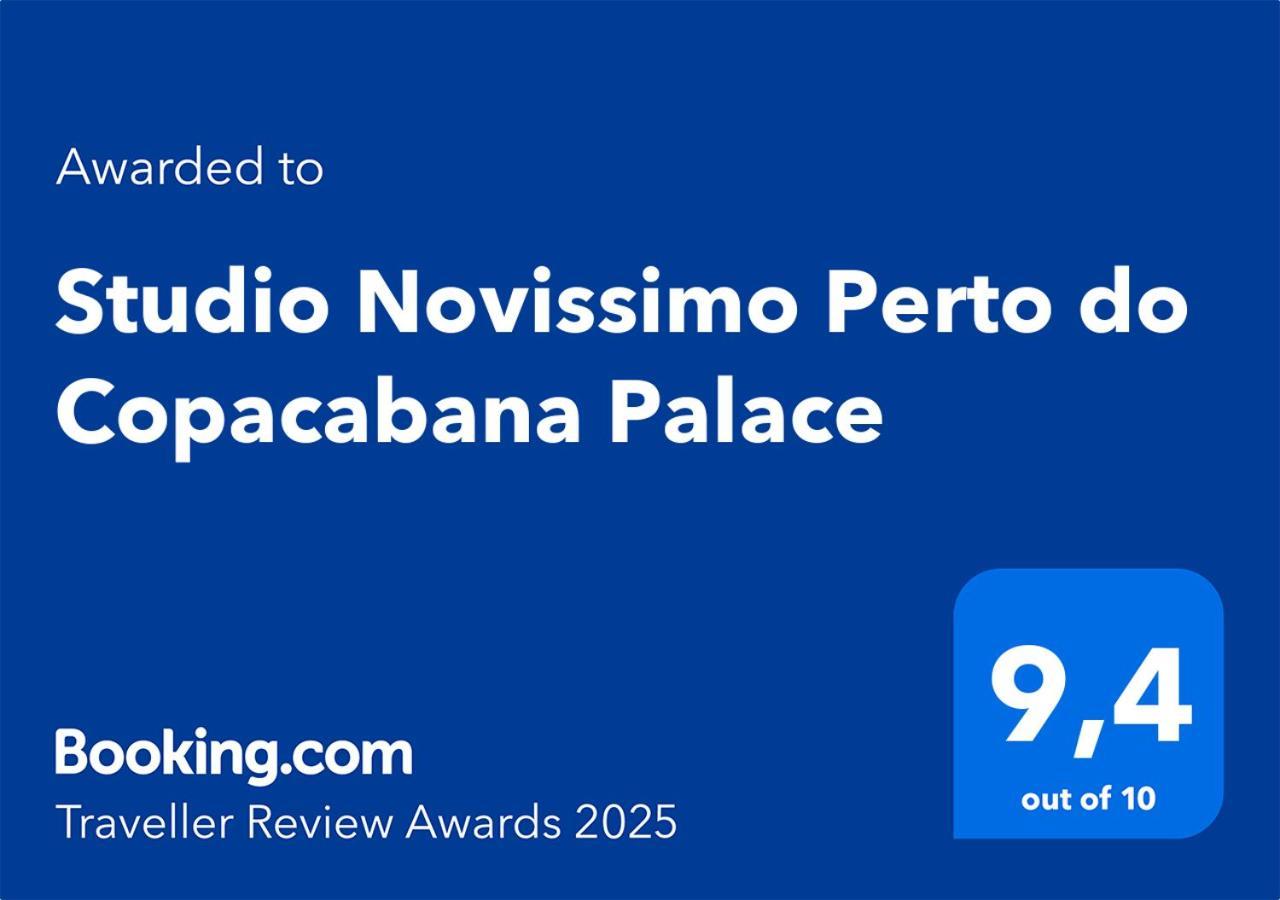 Studio Novissimo Perto Do Copacabana Palace Rio de Janeiro Kültér fotó